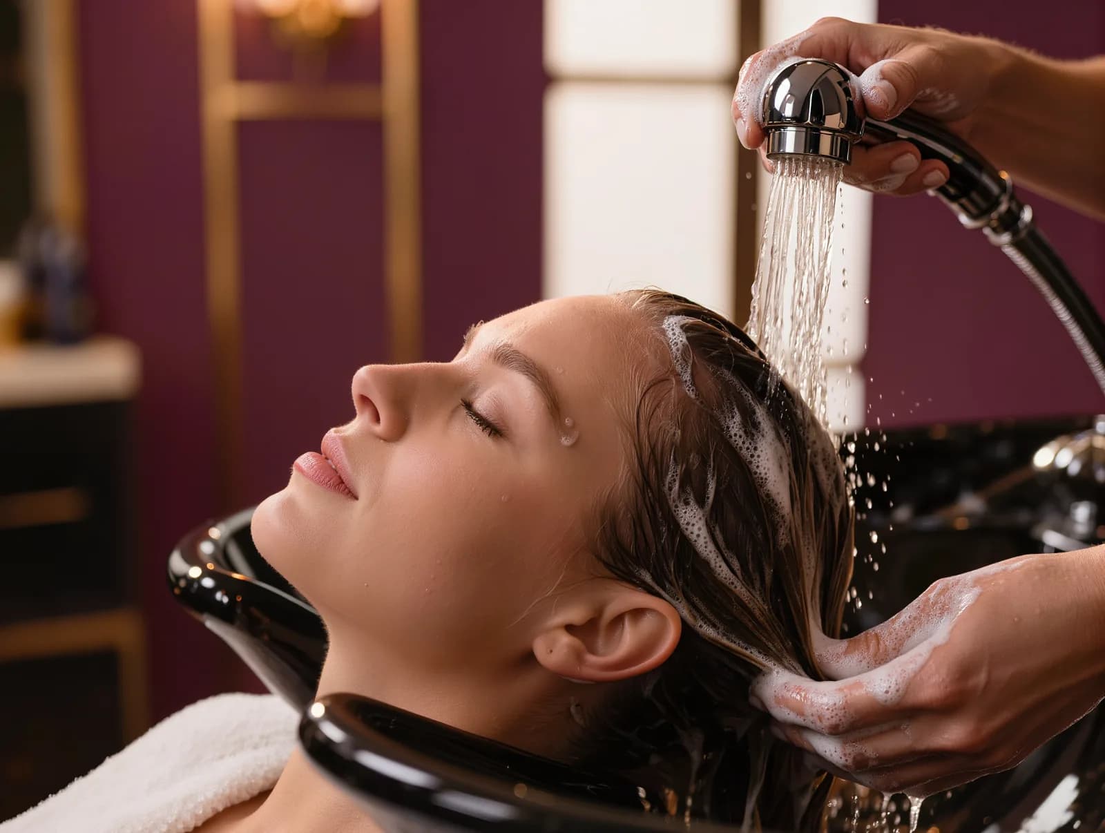 Hair Wash with Normal Dry at NJS